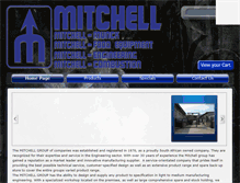 Tablet Screenshot of mitchellgroup.co.za